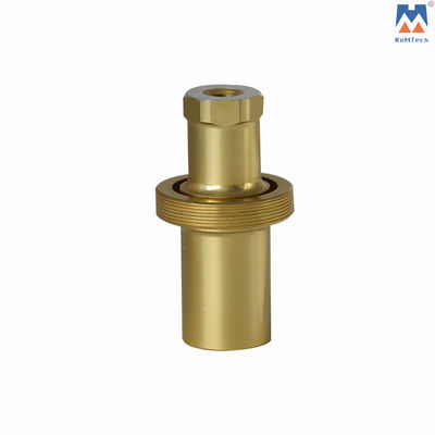 Aumentador de presión ultrasónico 35kHz Ultarsonic del aumentador de presión del 1:1.5 del transductor de aluminio amarillo del aumento