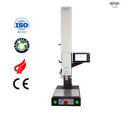 Soldadora ultrasónica plástica 15kHz 3000W neumática con la pantalla táctil del color de 7 pulgadas