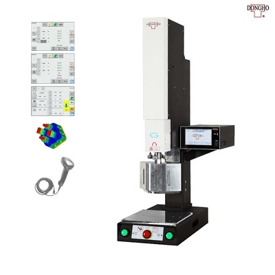 máquina plástica ultrasónica de soldadura neumática de 20kHz Digitaces con una variedad de modos de soldadura