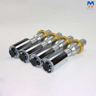 Transductor ultrasónico plástico para la soldadura continua o intermitente