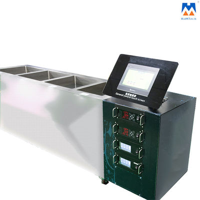 Máquina de la limpieza ultrasónica del control 40kHz del PLC con la función de calefacción