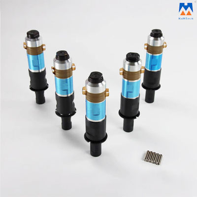 accesorios de la máquina del ultrasonido de 20kHz KM-SS con el transductor y el cuerno del generador para la soldadora del Oído-lazo