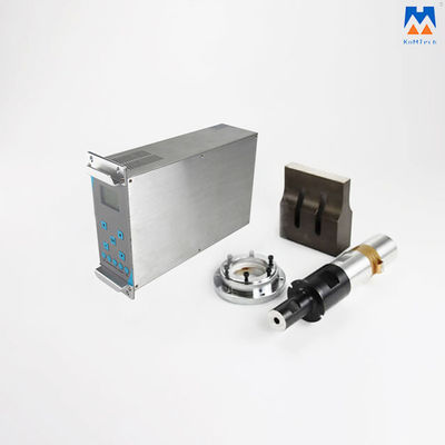sistema de la soldadura ultrasónica 20KHz con el transductor y el cuerno del generador para la soldadora ultrasónica no tejida