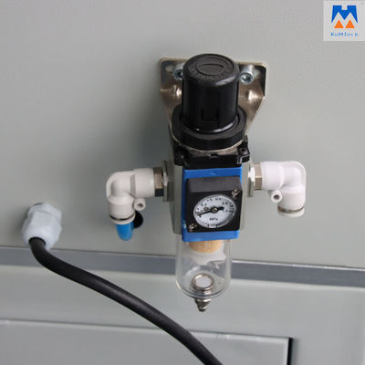 corte de la placa caliente 1500W y máquina del recorte para la base del filtro del tratamiento de aguas