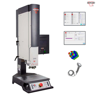 Soldadura plástica de alta velocidad ultrasónica de la soldadora 20kHz 2500W