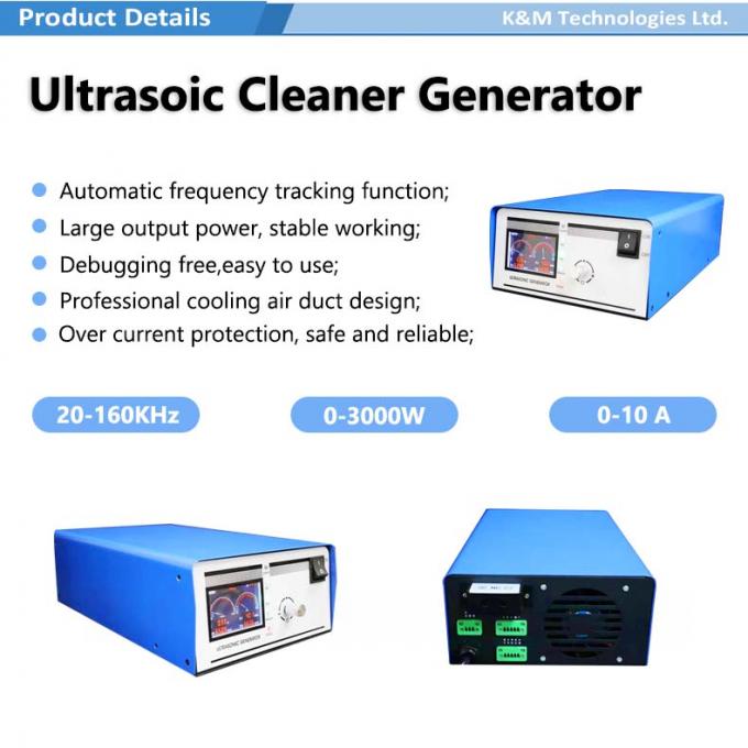 generador ultrasónico para limpiar