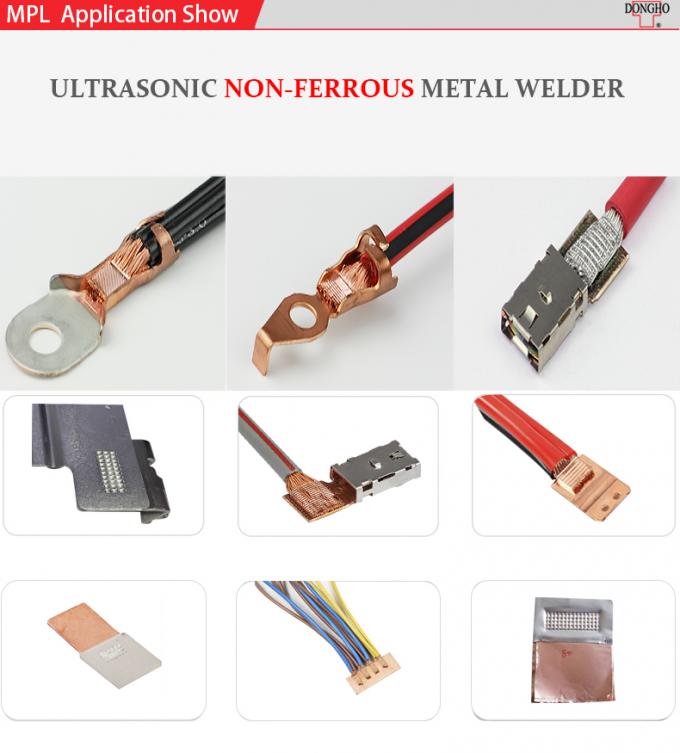 uso de soldadura del metal ultrasónico